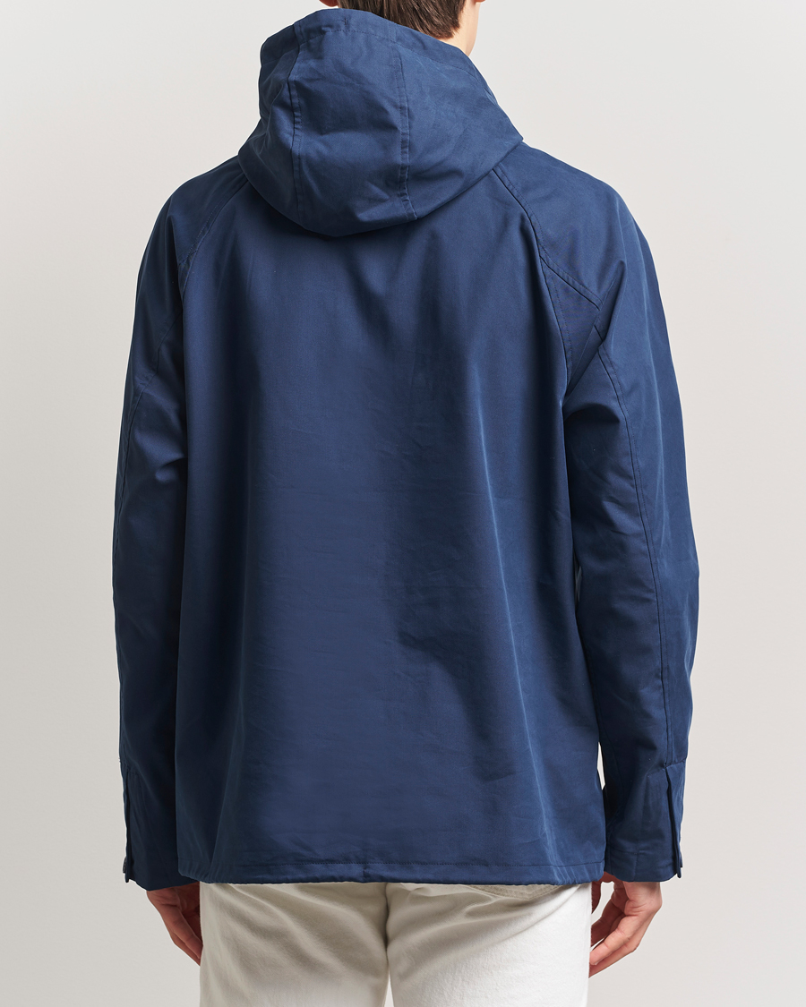 Fred Perry Smock Hooded Anorak Tennis Blue