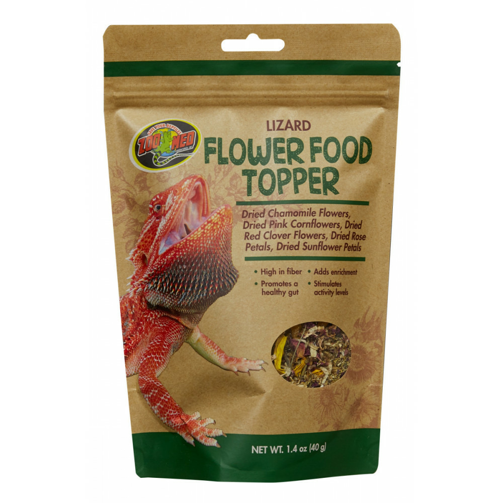 Mélange de fleurs pour lézards, zm-144e 40 grammes pour reptiles