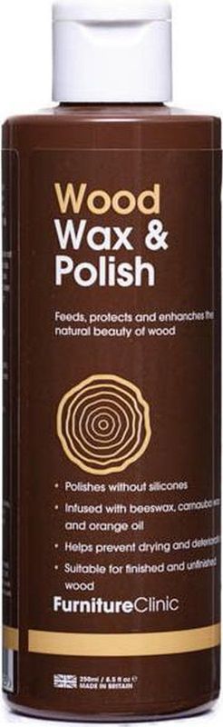 Hout Was & Boen - Vloeibare Bijenwas - Hout Verzorging - 250 ml