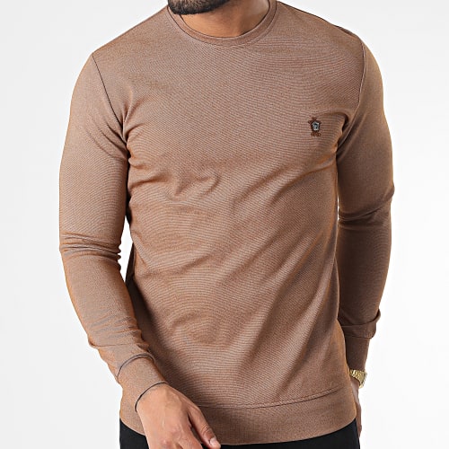 Sweat Crewneck RBL6181 Camel Chiné