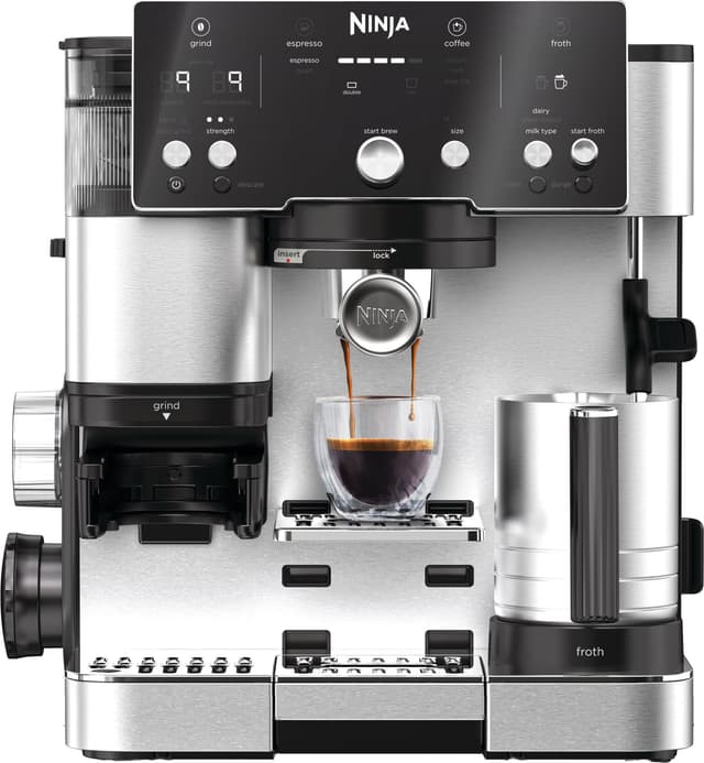 Ninja Luxe Cafe Essential espressomaskine ES501EU (sølv)