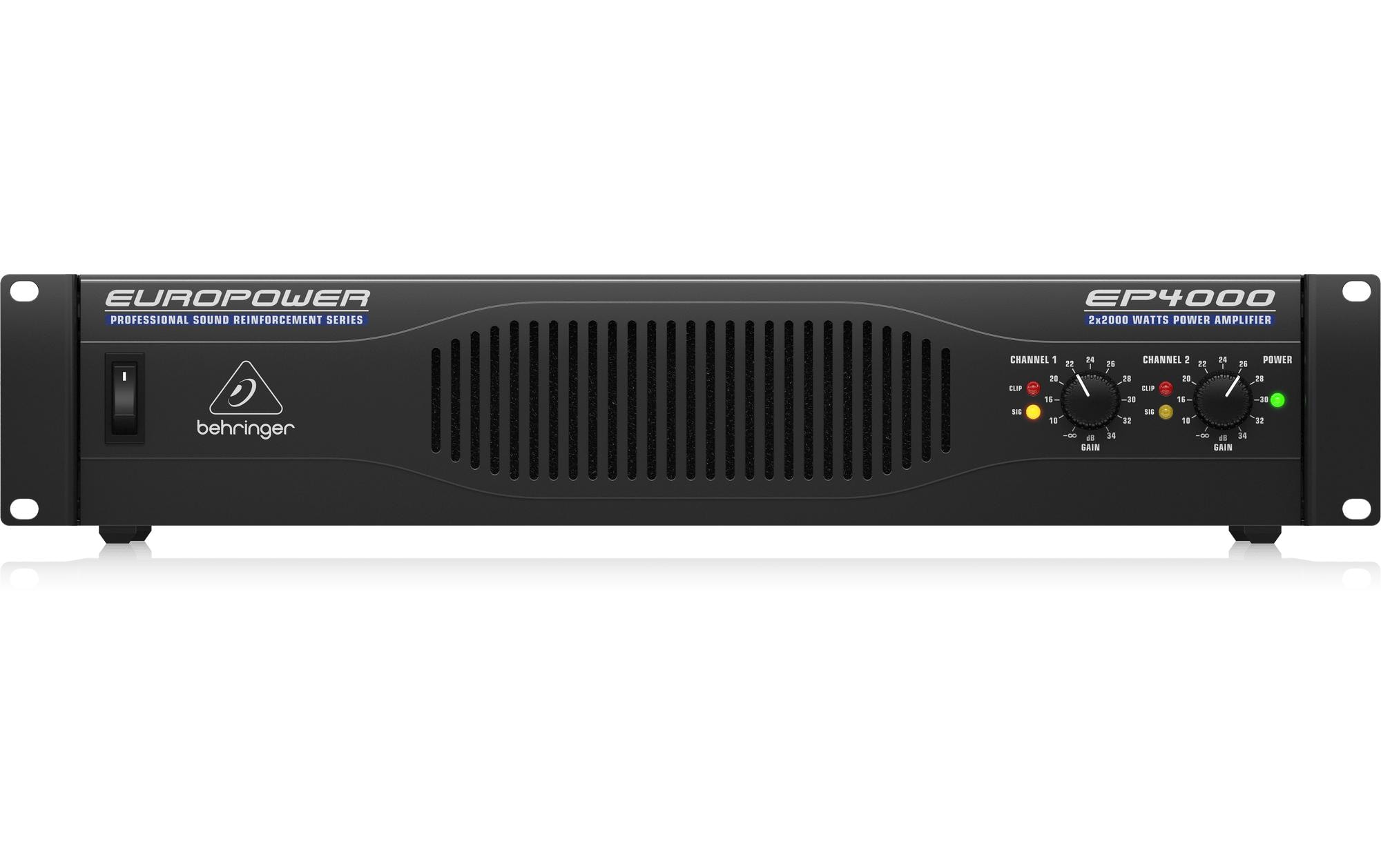 Endstufe EP4000<br>4000-W-Stereo-Endstufe mit ATR-Technologie