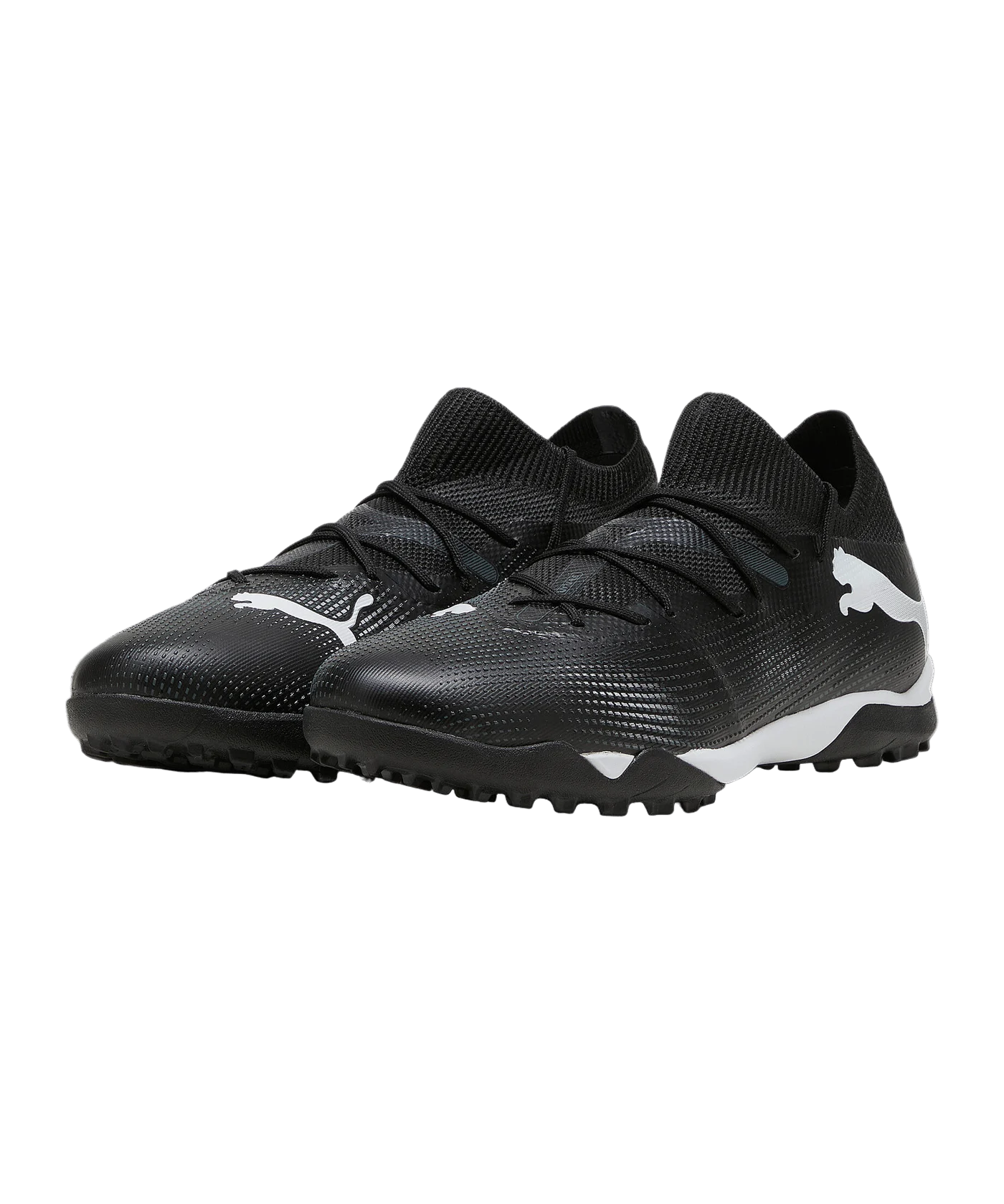 PUMA FUTURE 7 Match TT Eclipse Schwarz Weiss F02