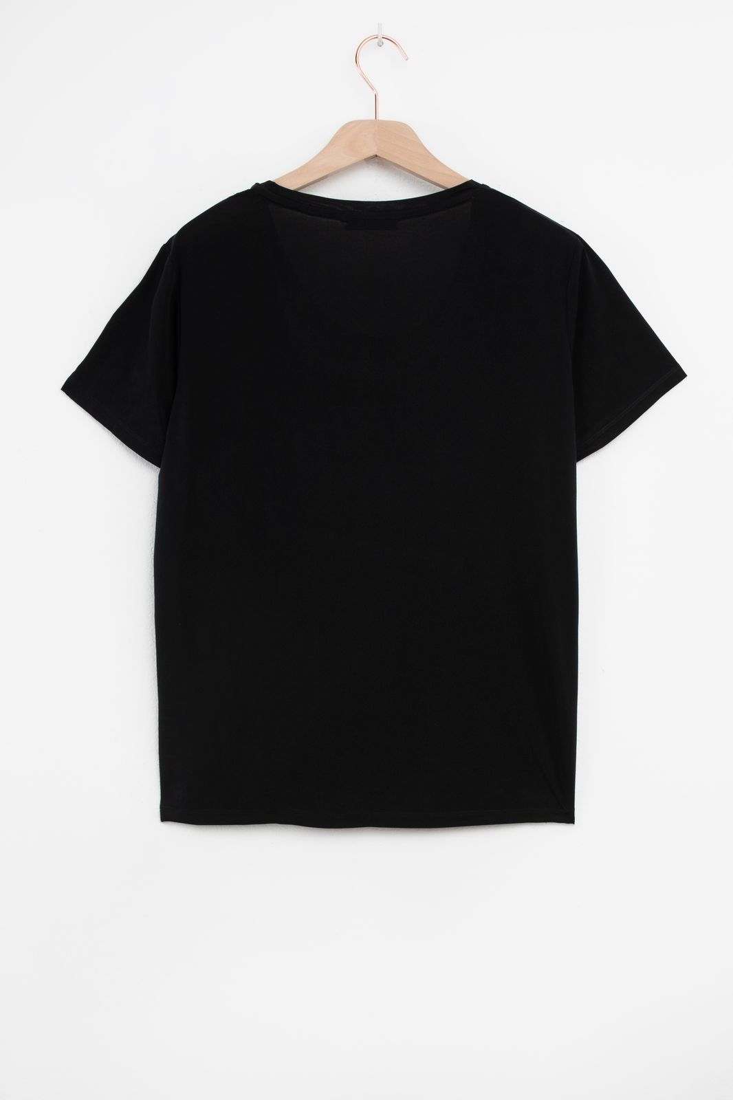 Zwart basic T-shirt
