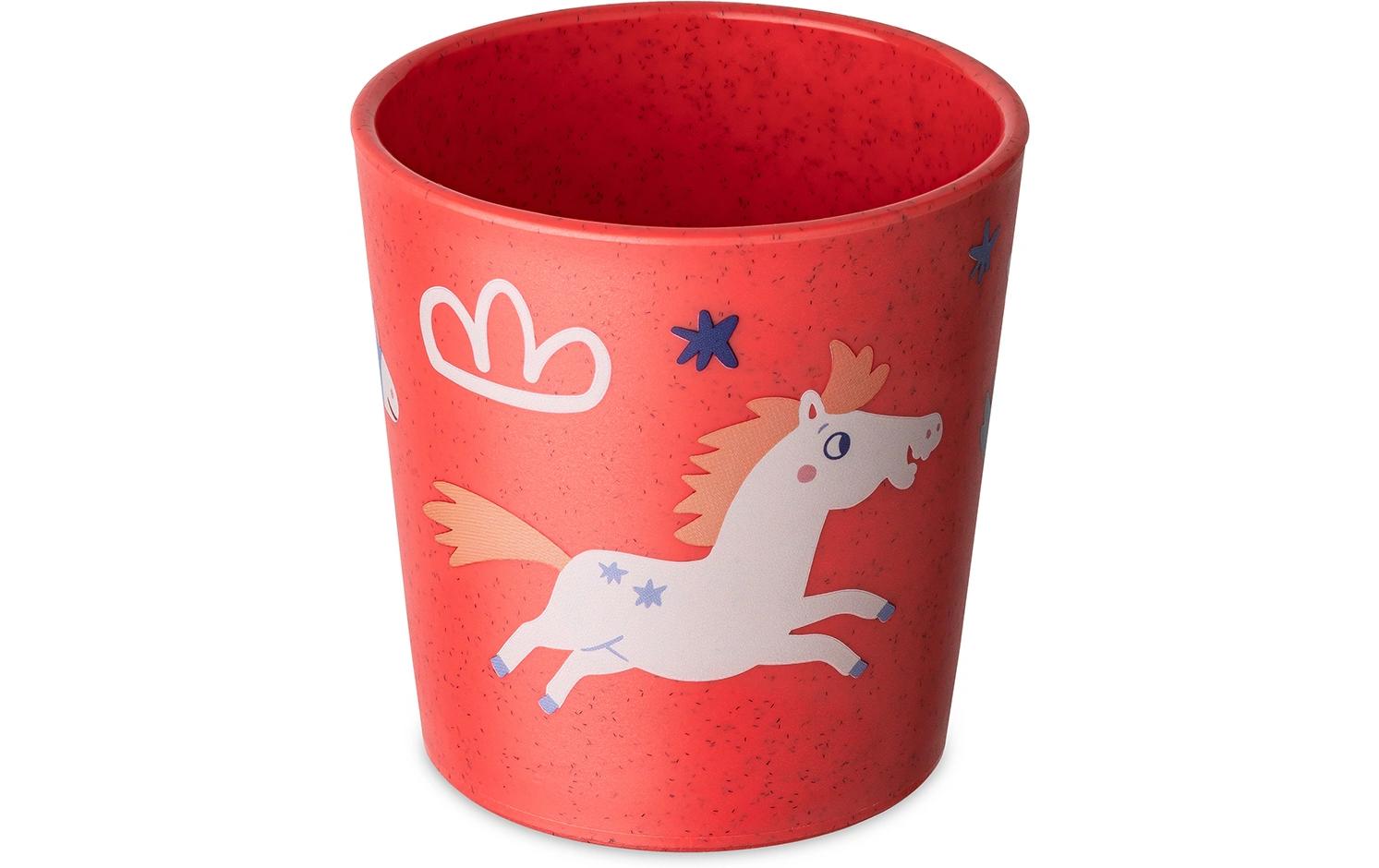 Kindertrinkbecher CONNECT S DREAMS coral red 190 mlBecher aus recyceltem Material in perfekter Grösse für Kinder
