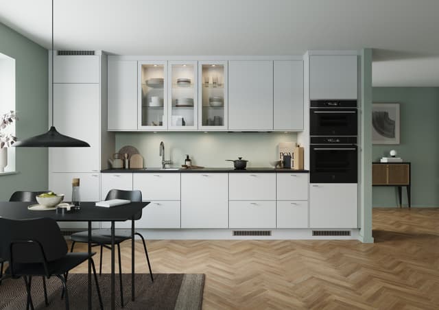 Trend Greywhite køkkenlåge 40x125