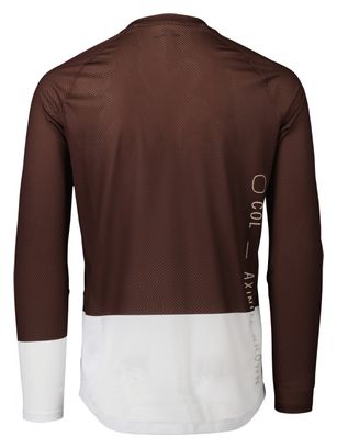 Maillot Manches Longues Poc MTB Pure Marron / Blanc