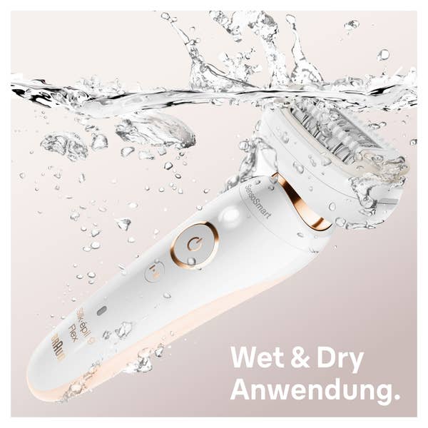 Braun Silk-épil 9 Flex 9-105 – Epilierer mit flexiblem Kopf zur einfacheren Haarentfernung