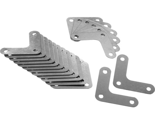 Vario hoekplaten Schulte verzinkt 20-pack