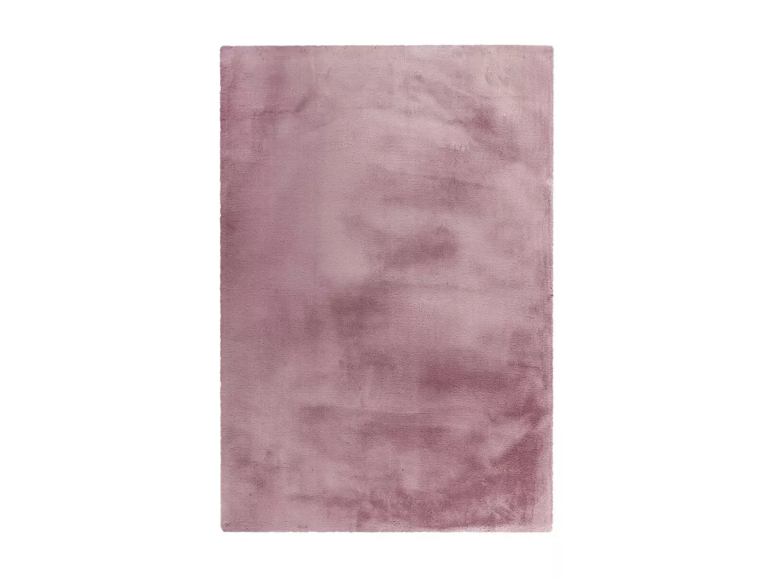 Tapis Uni Doux à Poils Longs 