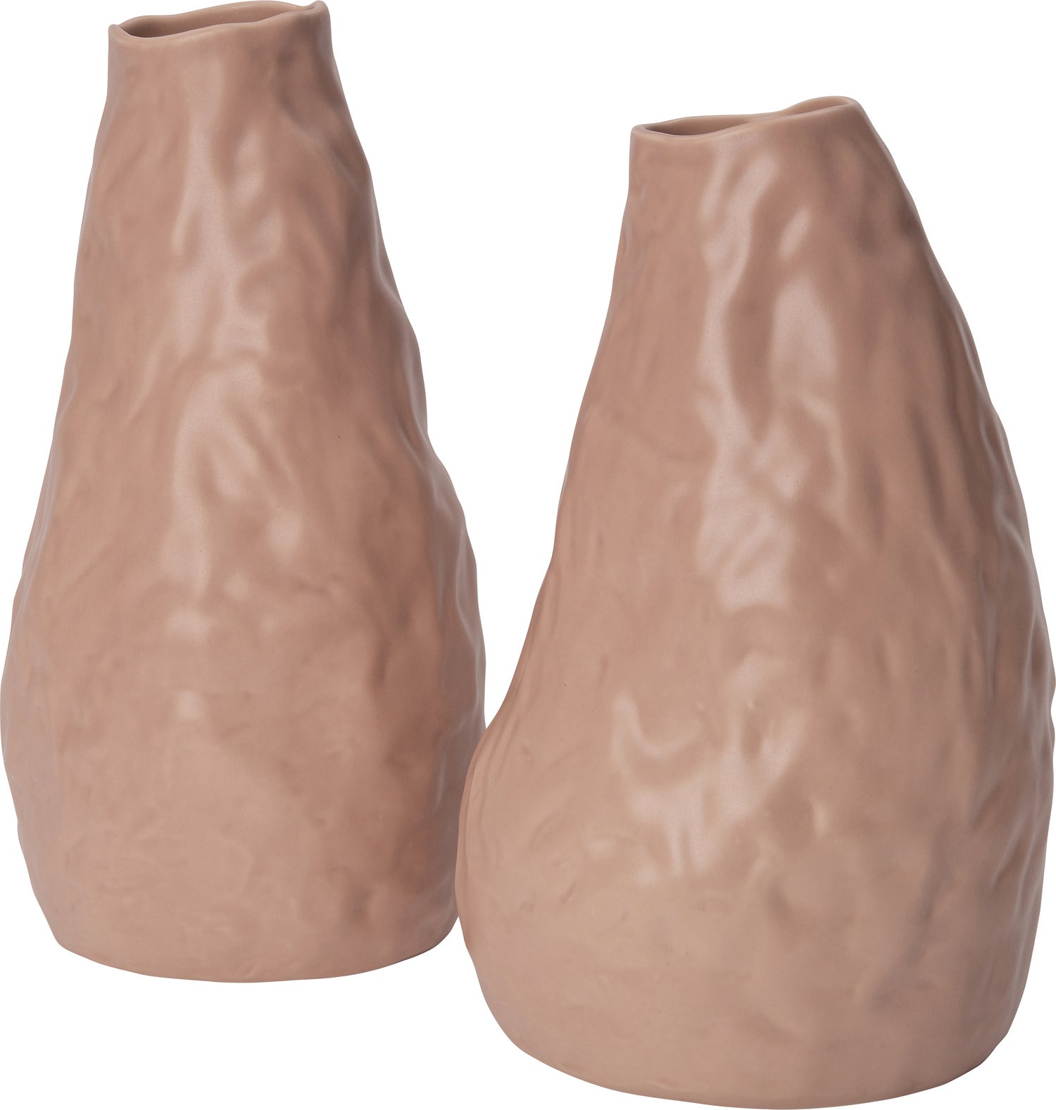Intratuin vaas Saratov roze D 16 H 34 cm