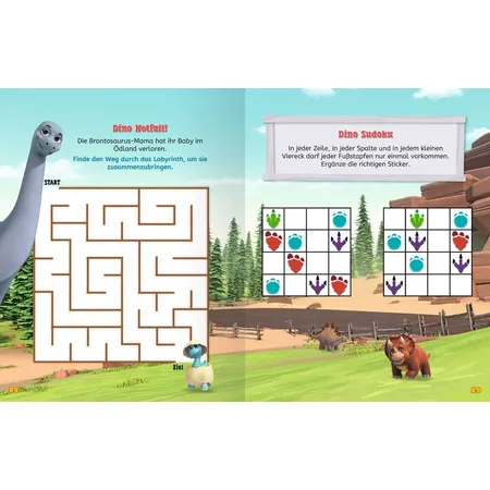 Ravensburger Dino Ranch: Mein dinostarker Rätselspaß