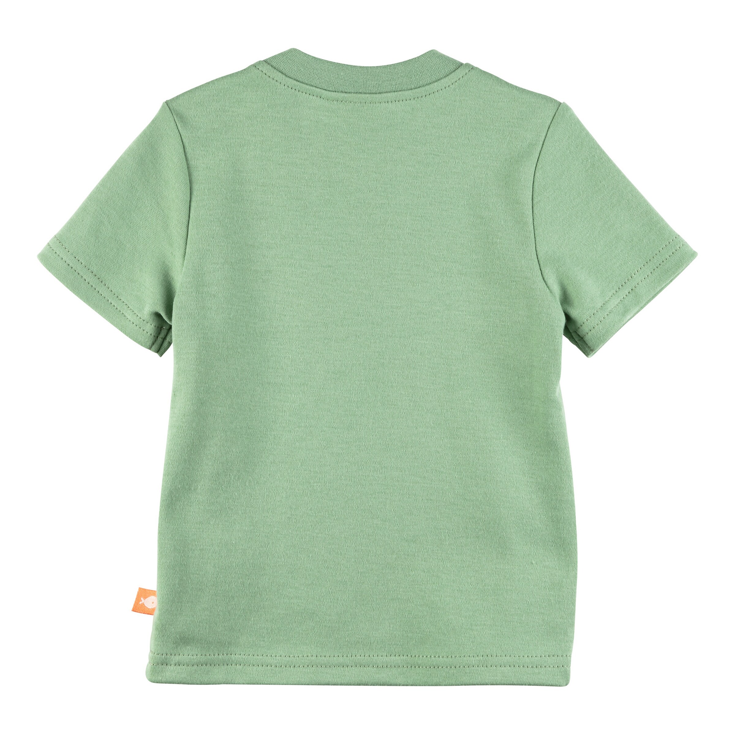 Bornino - Summer Beach T-Shirt Papierboot Möwe grün