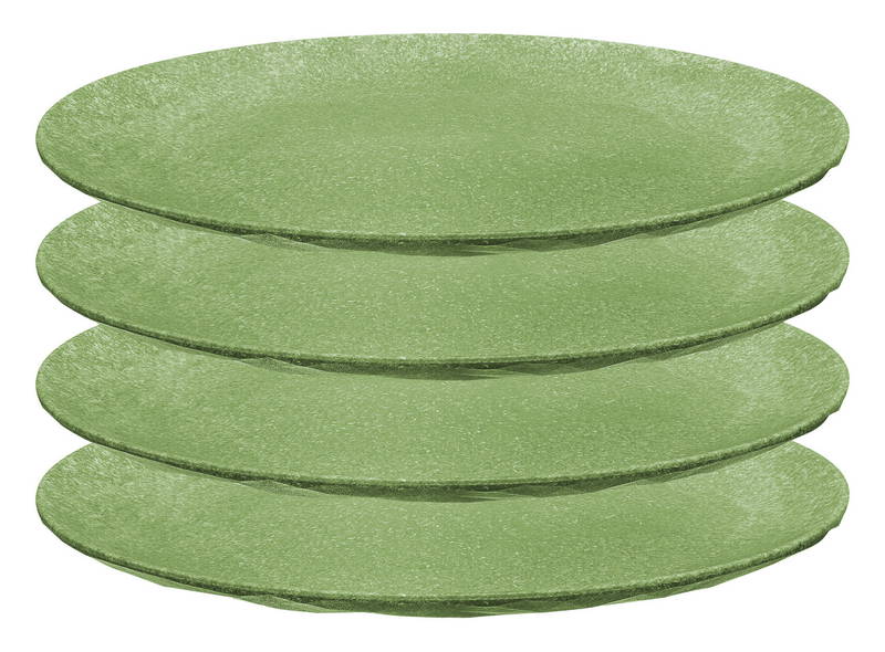 Koziol Flacher Teller 4er-Set CLUB PLATE L
