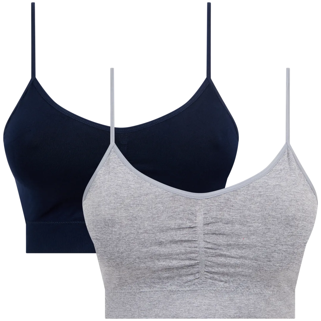 Sensabelle seamless bralettes 2 stuks | maat L/XL | diverse kleuren