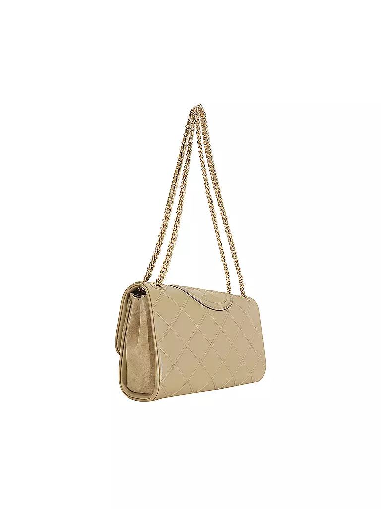 TORY BURCH Ledertasche - Umhängetasche  beige