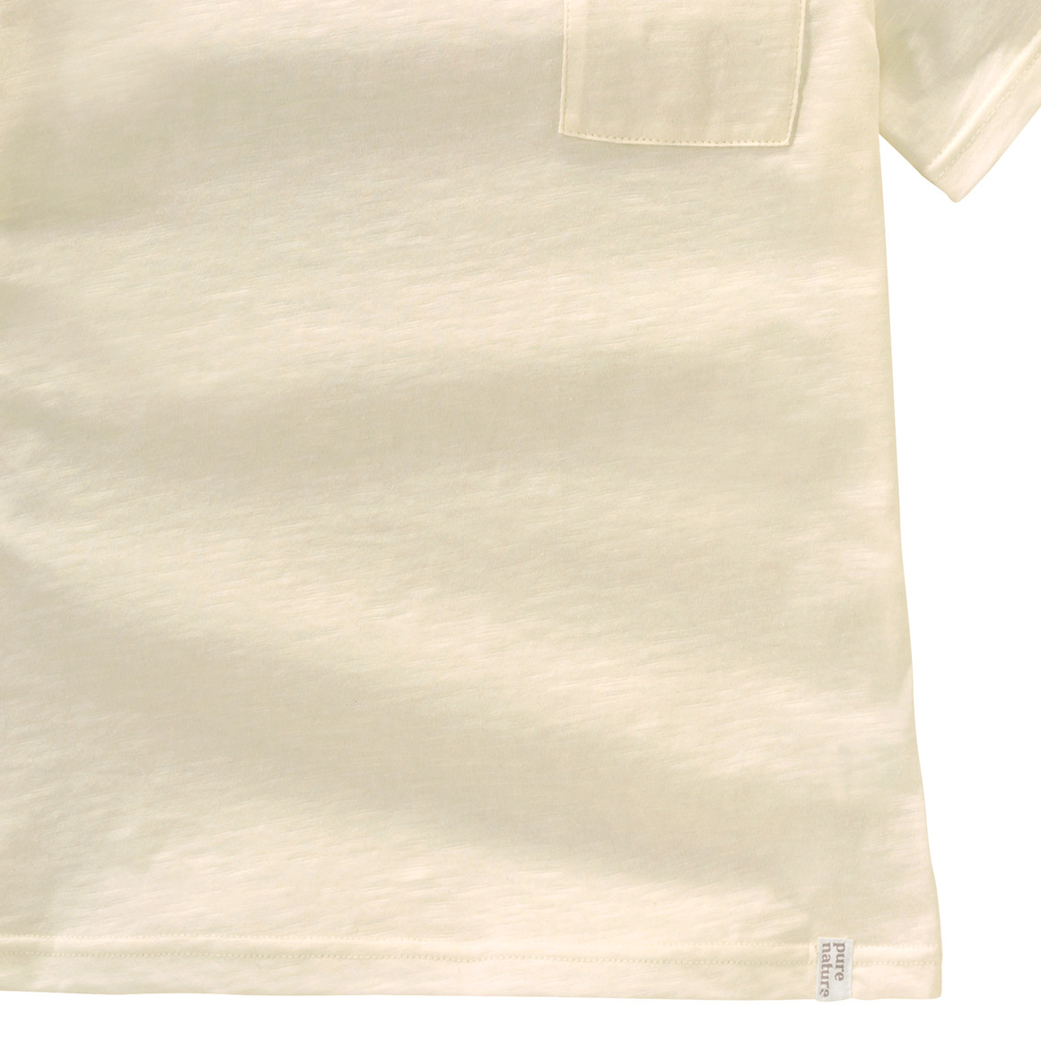 Topolino Pure Collection Jungen T-Shirt im Basic-Look creme