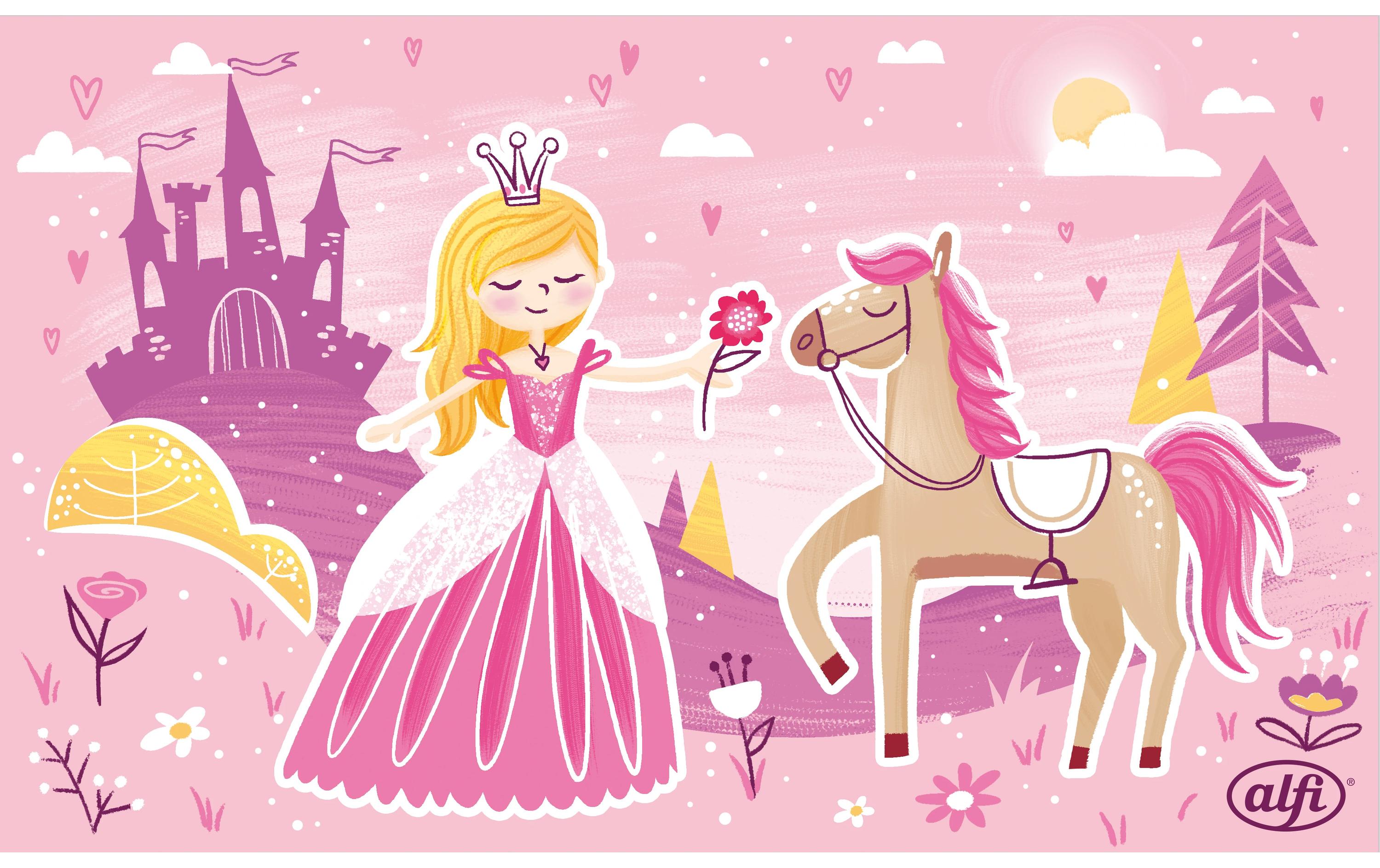 Thermosflasche Kids Fairytale princess 350 ml, RosaIsolierflasche