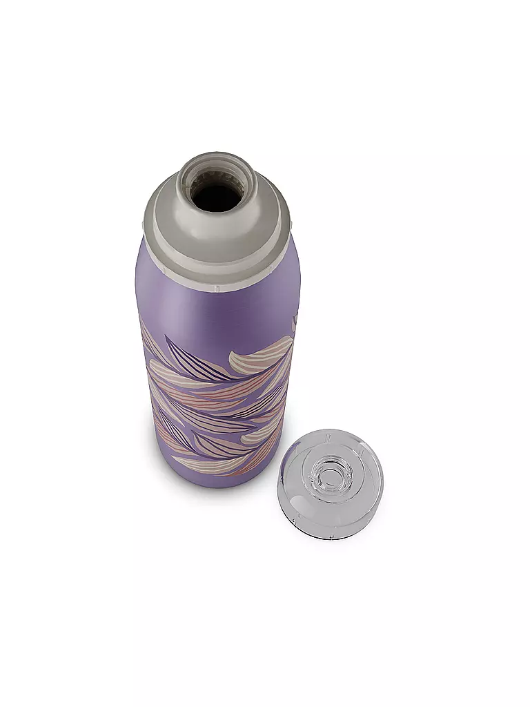 ALFI Isolierflasche - Thermosflasche Kids 0,5l Leaves lila