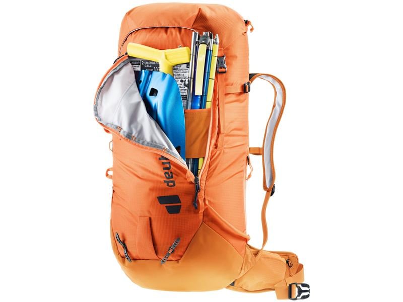 deuter Rucksack Freescape Lite 24 SL, Saffron/Mandarine Skitourenrucksack