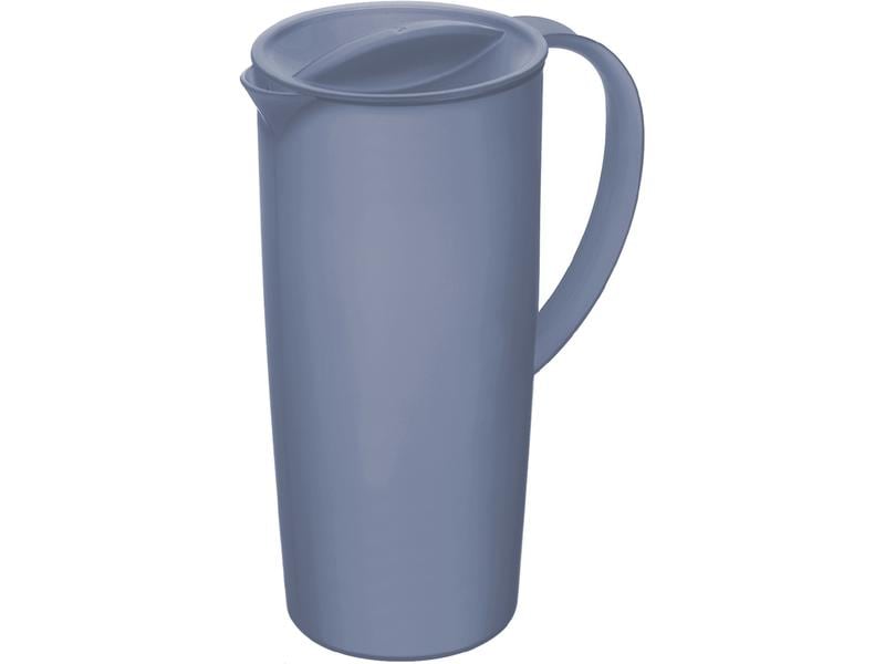 Rotho Krug Caruba 1.2 l, Horizon Blau Blauer Krug aus Kunststoff