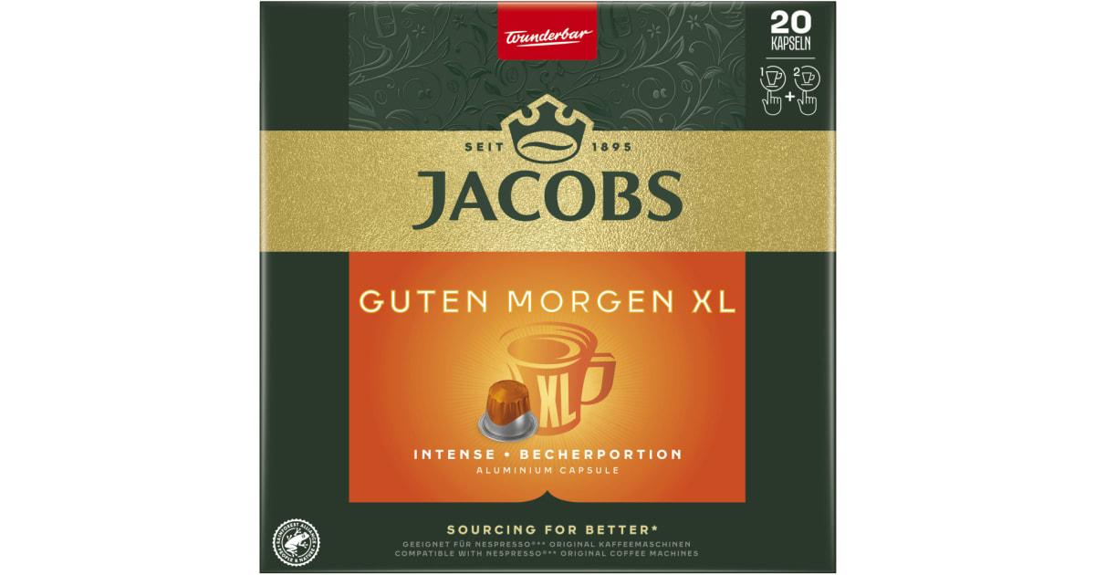 JACOBS NC Kapseln Guten Morgen XL 20er