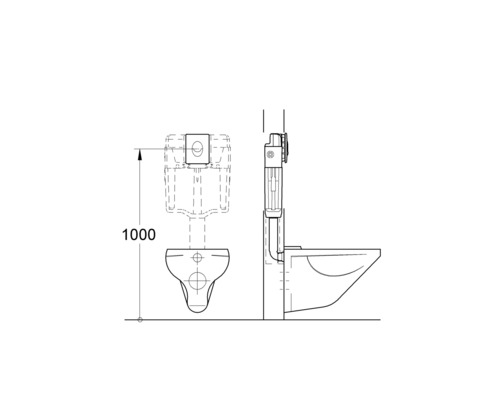 GROHE Skate Air bedieningsplaat, mat chroom / knop, mat chroom 38505P00