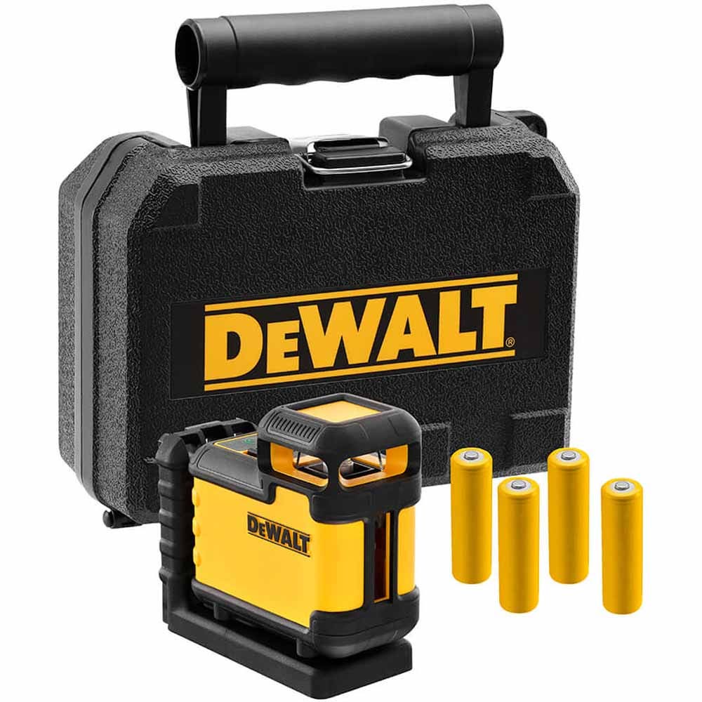Laser de linha cruzada com feixe verde de 360 graus DEWALT DW03601CG-XJ