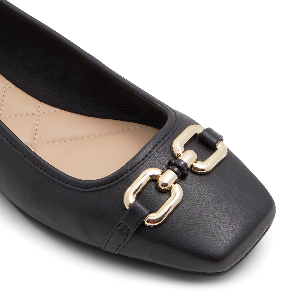 K STUDIO-Sanin-l-Ballerine - Talon plat - Noir