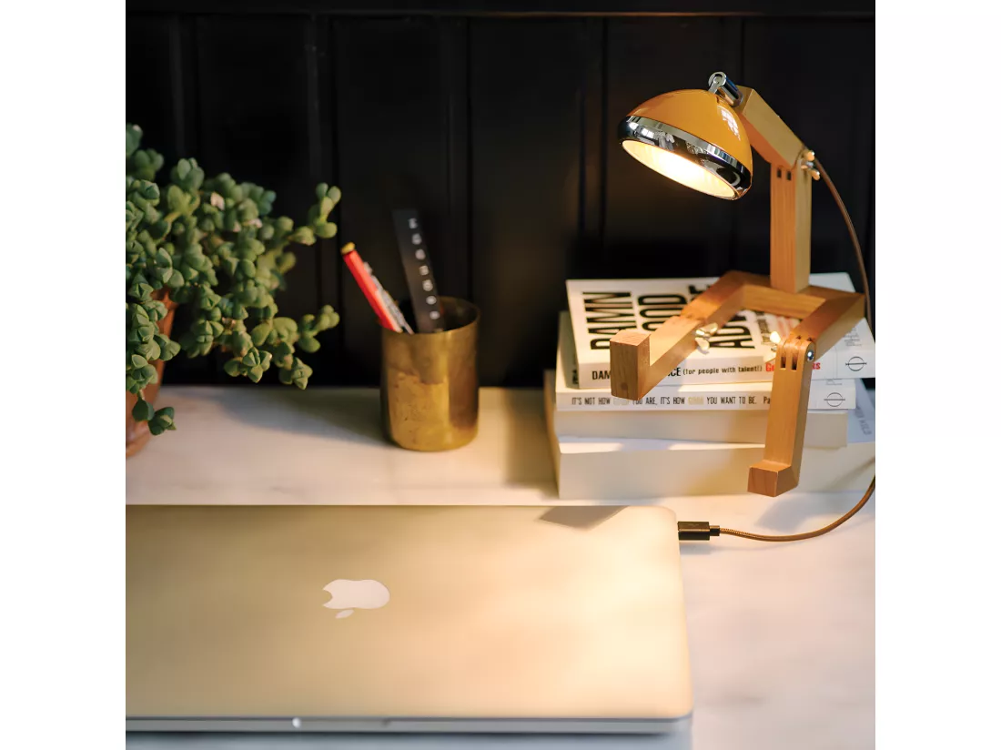 Lampe de table Mini Mr. Wattson Orange Mc Laren Piffany Copenhagen - Mr. Wattson