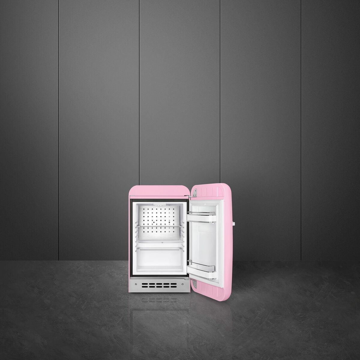 Smeg FAB5RPK6 Minibar 73cm Høyrehengt Rosa