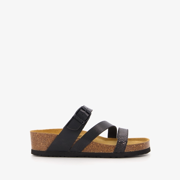 Hush Puppies dames slippers zwart
