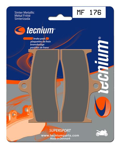 Plaquettes de freins Tecnium Performance métal fritté - MF176