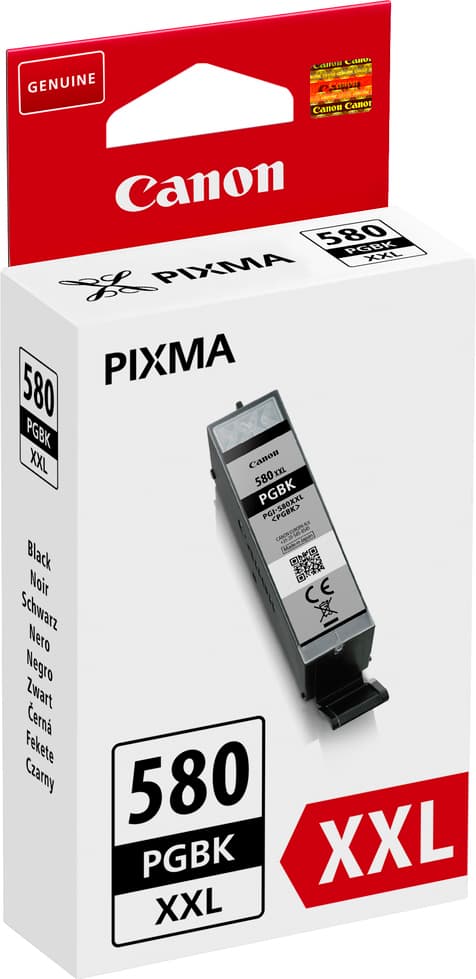Canon blækpatron PGI-580XXL Sort