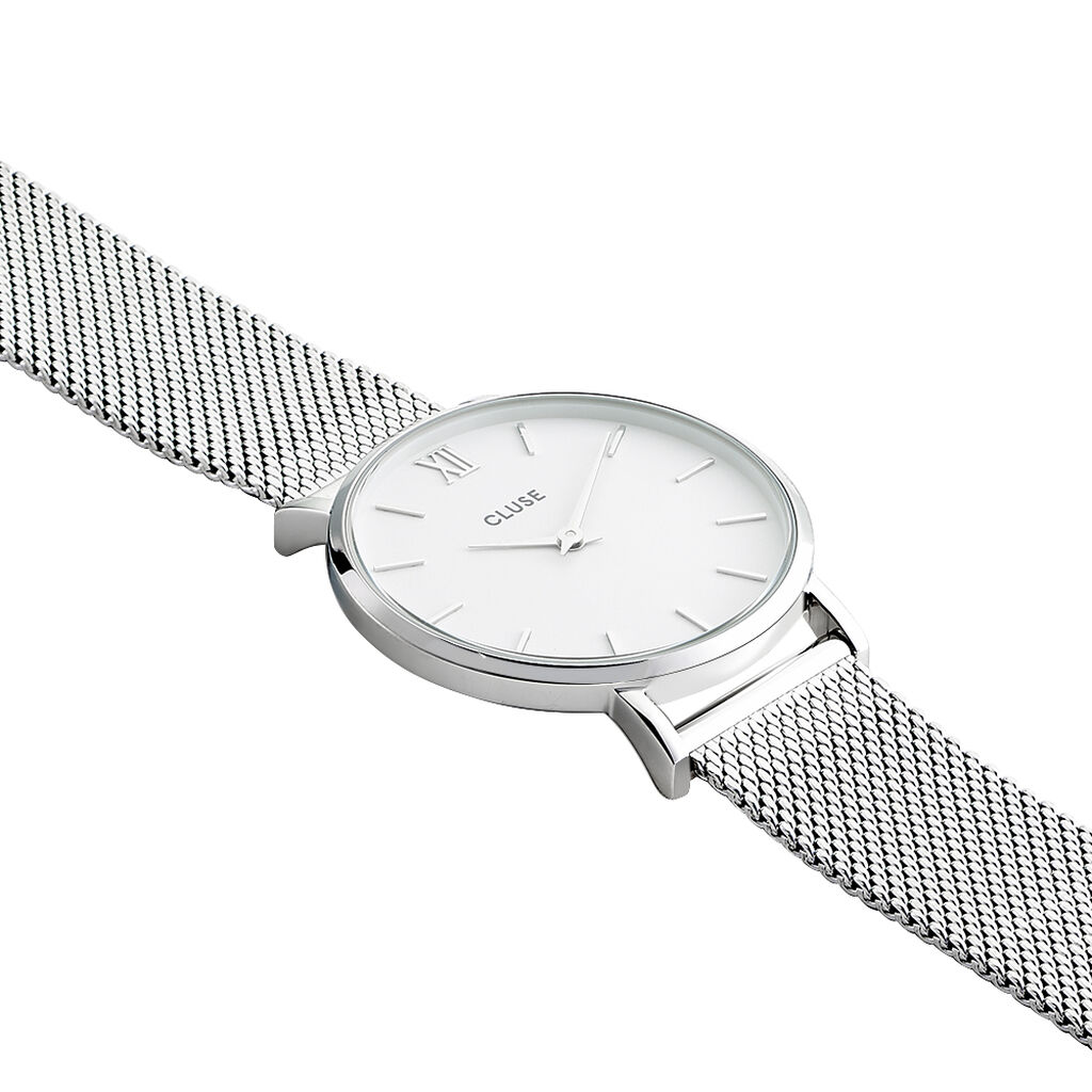 Montre Cluse Minuit Blanc
