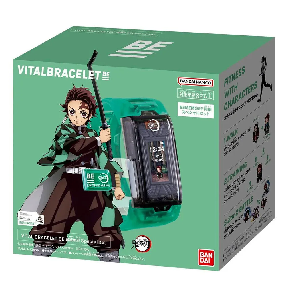 Pulseira fitness Bandai Demon Slayer Vital Bracelet Be Special