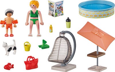 Playmobil 71476 My Life Starter Pack Byggesett Ha Det Gøy og Plask Hjemme