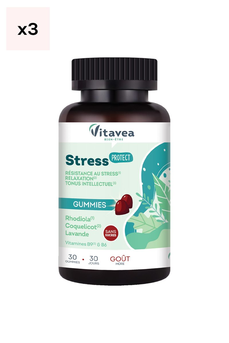 Gummies anti-stress - Mûre - 3 mois