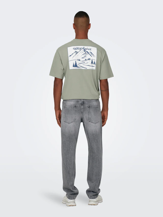 ONLY & SONS Regular-fit-Jeans »ONSEDGE STRAIGHT BROMO 0017 DOT DNM NOOS«