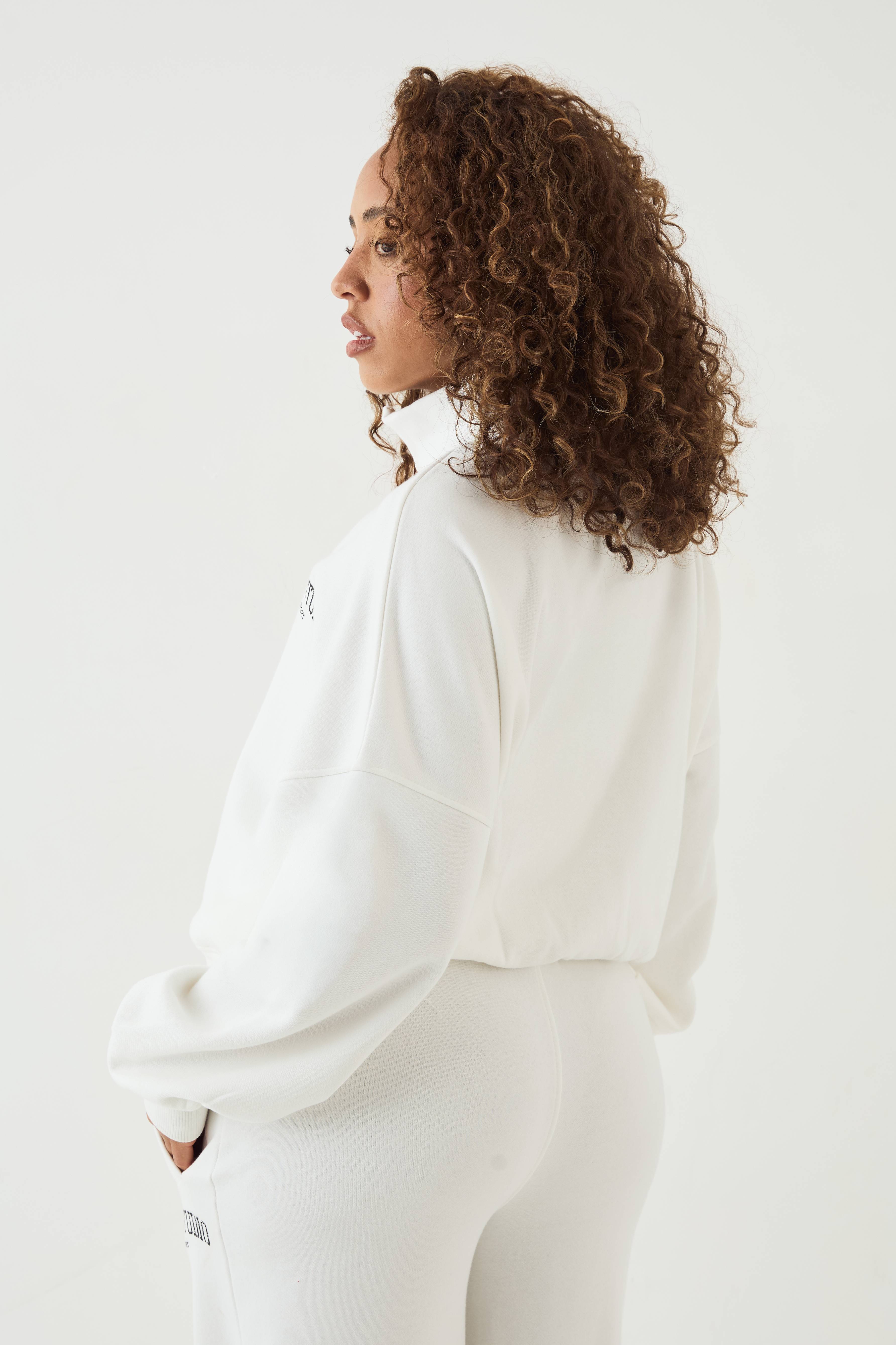 Sweat Bomber Col Montant Zippé À Imprimé Collegiate Dsgn Studio