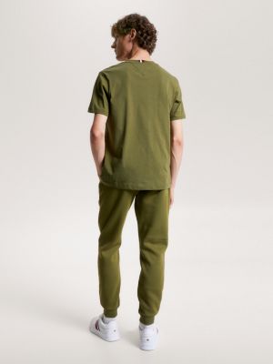 Camiseta com bordado de monograma TH