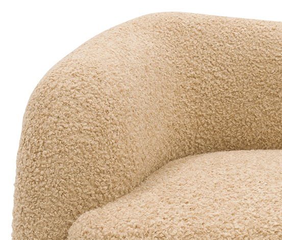 DOMO collection Recamiere »Lovund«, links, taupe