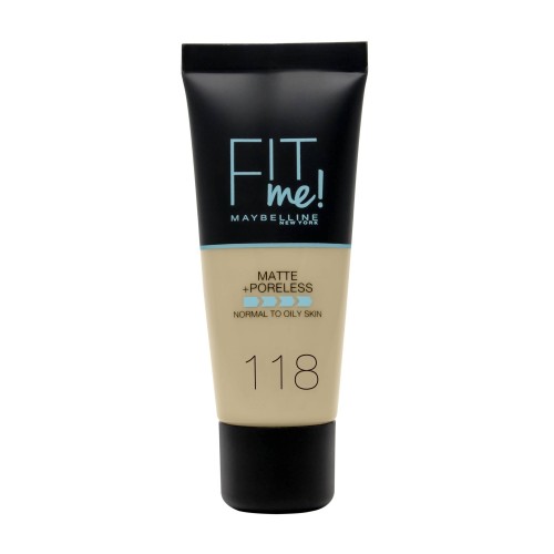 Maybelline Fit Me Base Matte Poreless 118 30ml