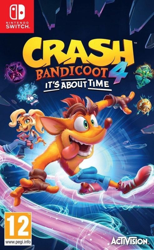 Crash Bandicoot 4 - It's About Time - Nintendo Switch - Game