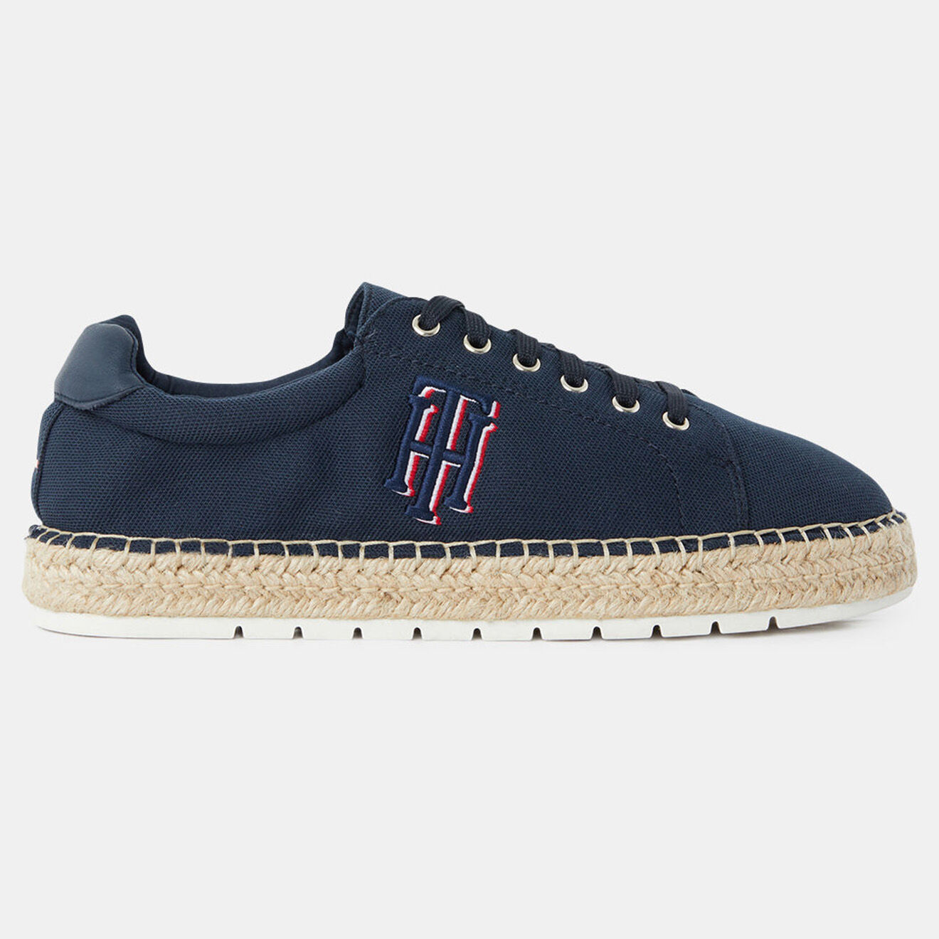 Tommy Hilfiger Espadrilles Nautical Lace Up bleu marine