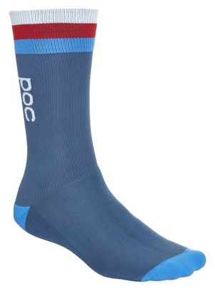 Paire de Chaussettes Poc Essential Mid Length Bleu Cuban Multi