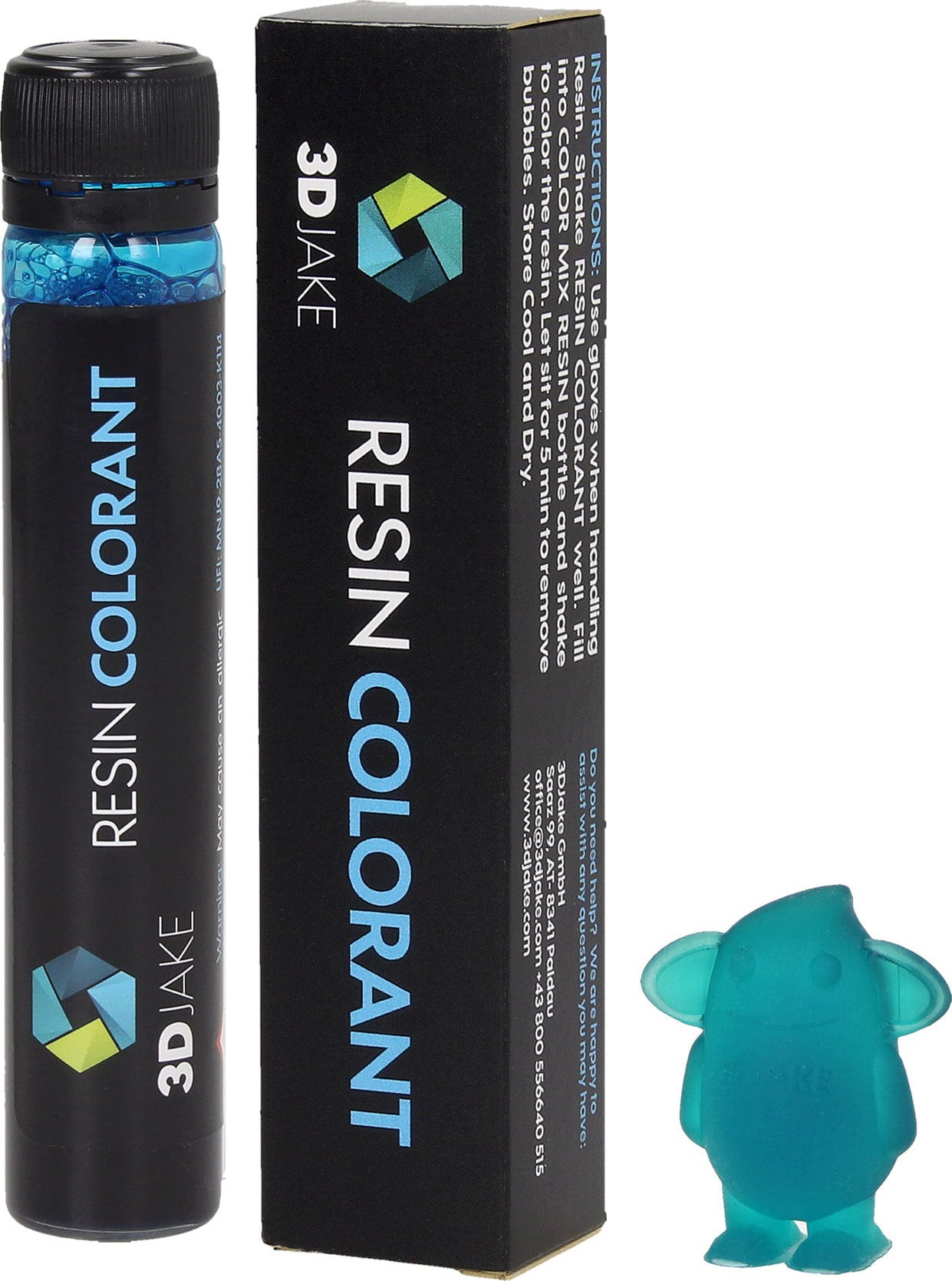 3DJAKE  Resin Colorant Transparent Blau, 25 g    Resin Farbstoff in Transparent Blau