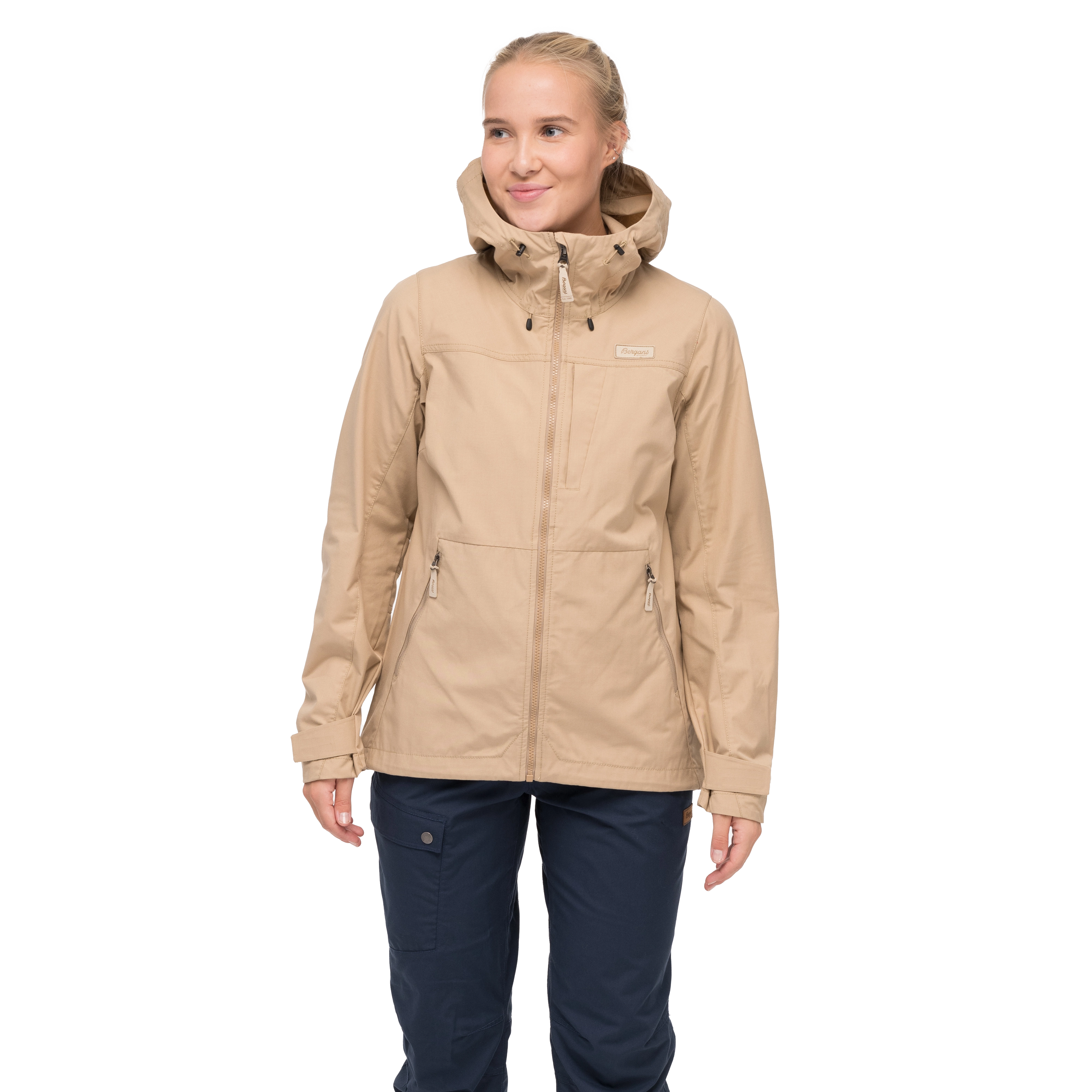 Nordmarka Leaf Light Wind Jacket Women Warm Sand