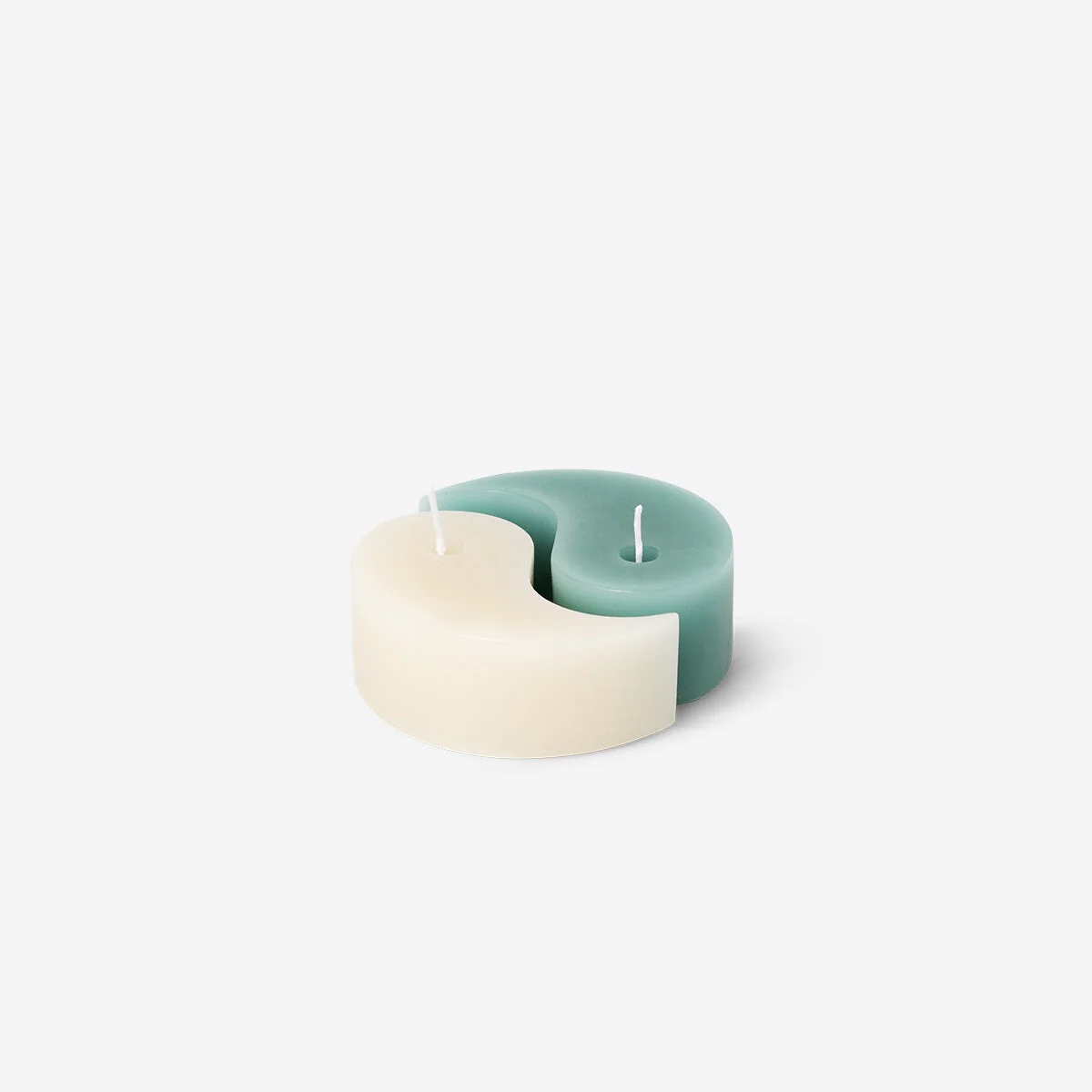 Yin og yang stearinlys sæt - 2 stk