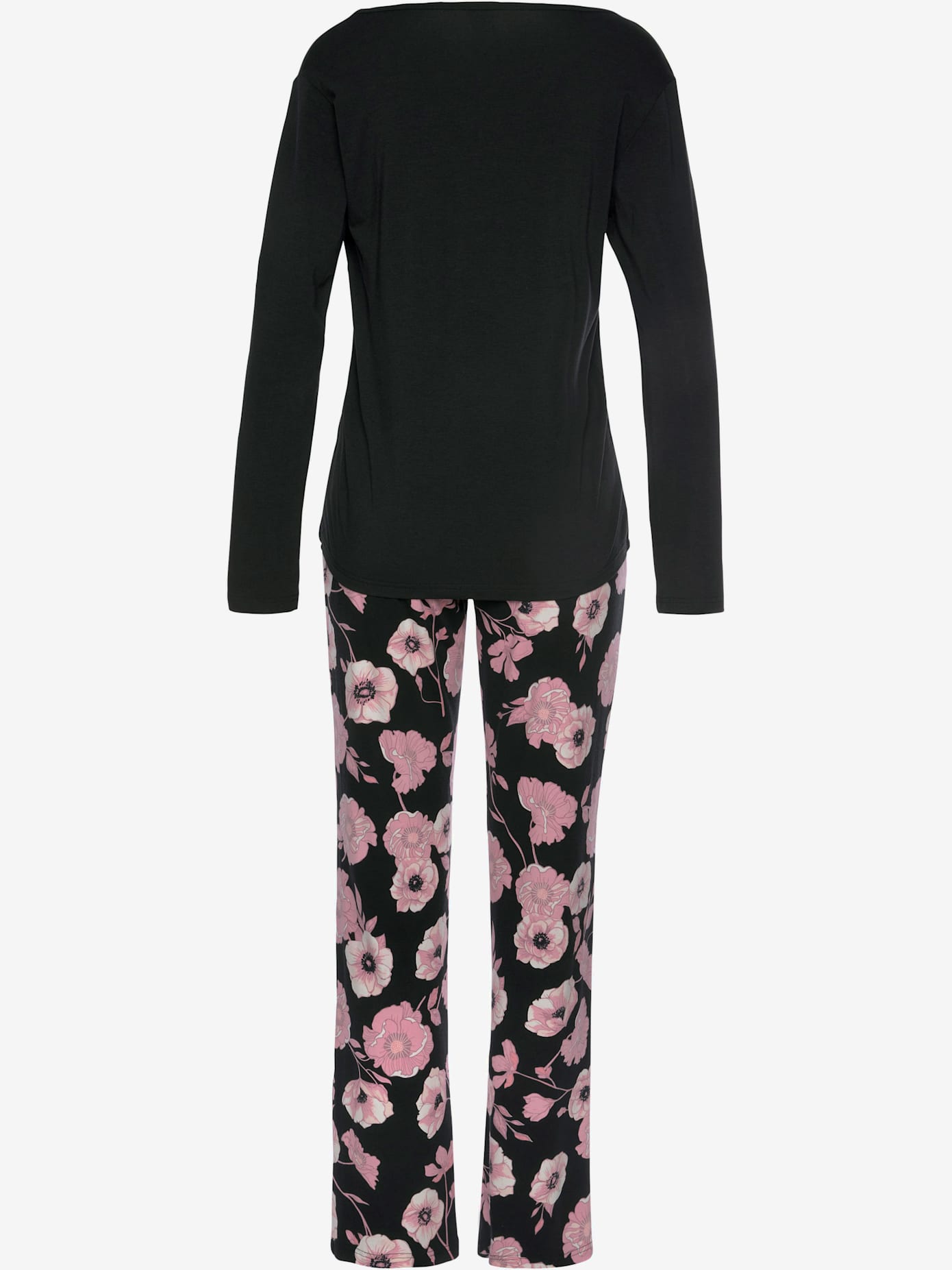 Pyjama élégant avec imprimé anémones